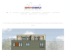 Tablet Screenshot of northamericadevelopment.com